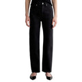 EVERLANE Women's The Way-High Jeans 25x27 US 0 Coal Black Straight Leg NWT