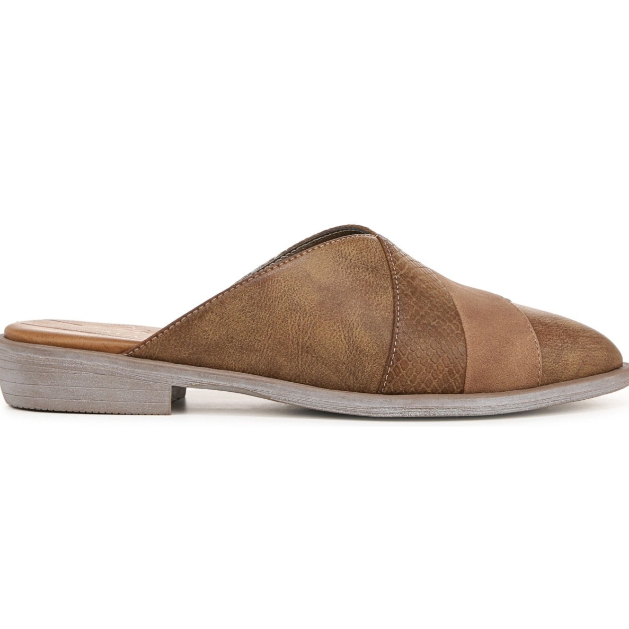 Blowfish Malibu Womens Hazel Mules Size 7 M EU 37.5 Brown Vegan Leather NIB