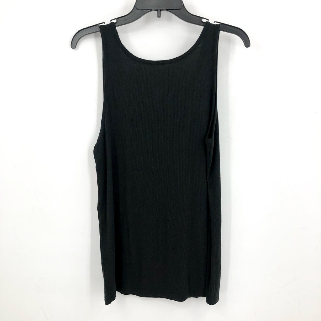 TOMMY JOHN Women's Downtime Lounge Tank Top XL Black Scoop Neck NWT