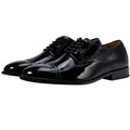 Johnston & Murphy Mens Bradford Oxford Shoes US 13 EEE Black Patent Leather NWOB