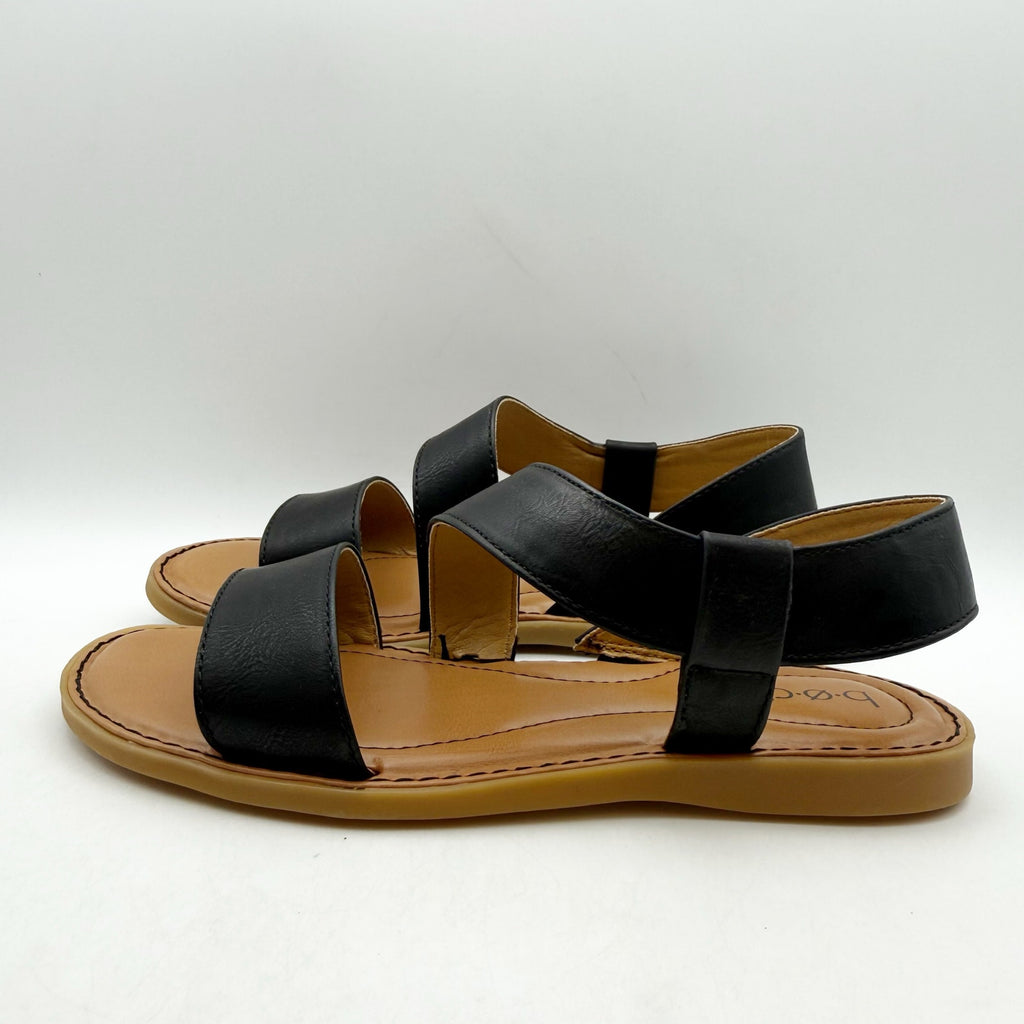 B.o.c. Womens Kacee Criss Cross Sandals US 9 M EU 39.5 Black NIB
