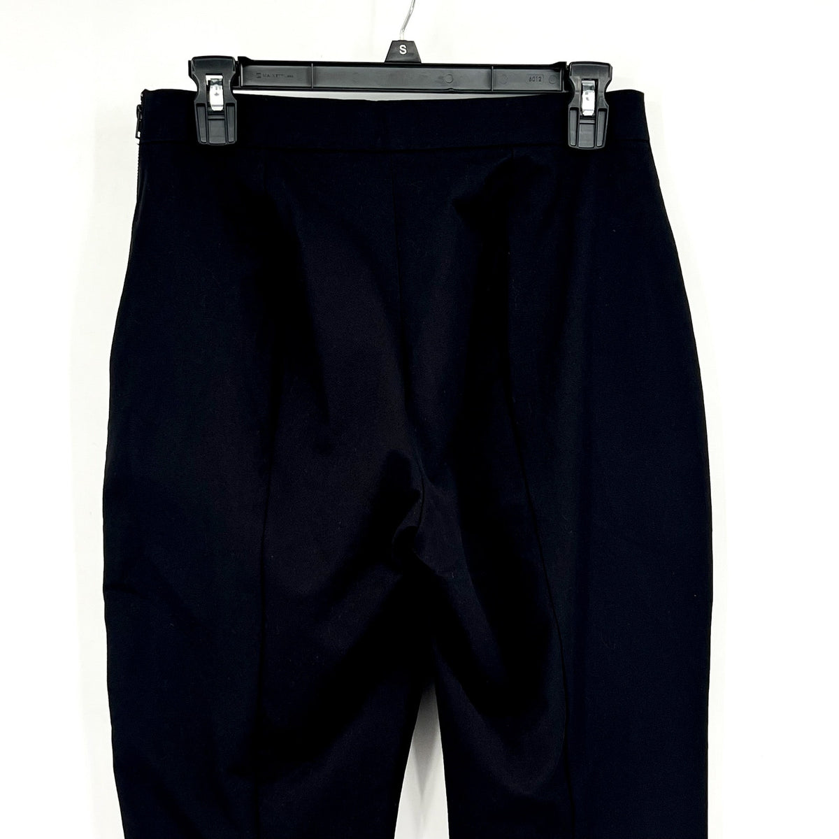 EVERLANE Women's The Curvy Side-Zip Work Pant Size 6 Stretch Cotton Black NWT