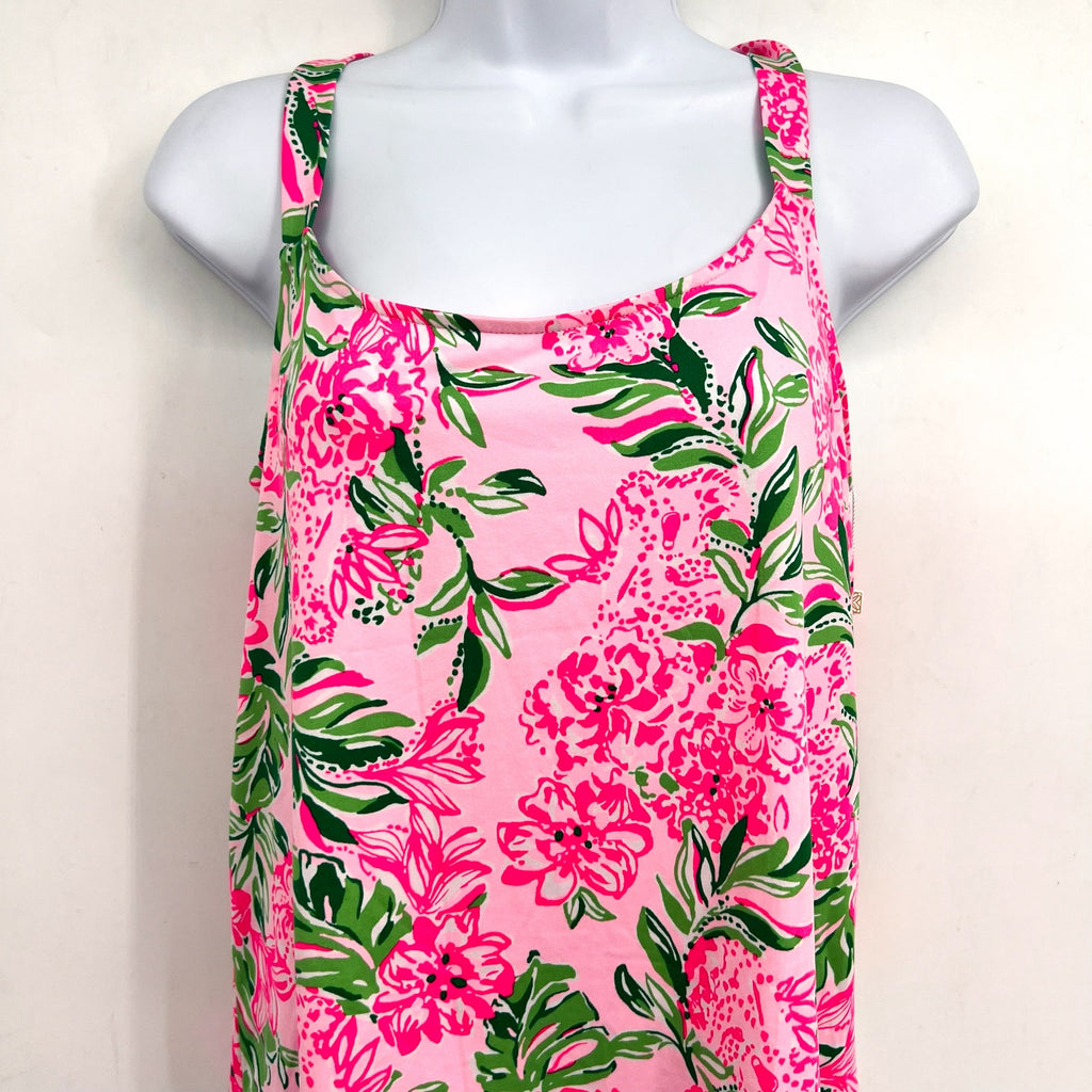 LILLY PULITZER Women's Kadde Pajama Top XS Conch Shell Pink Koala La La NWT