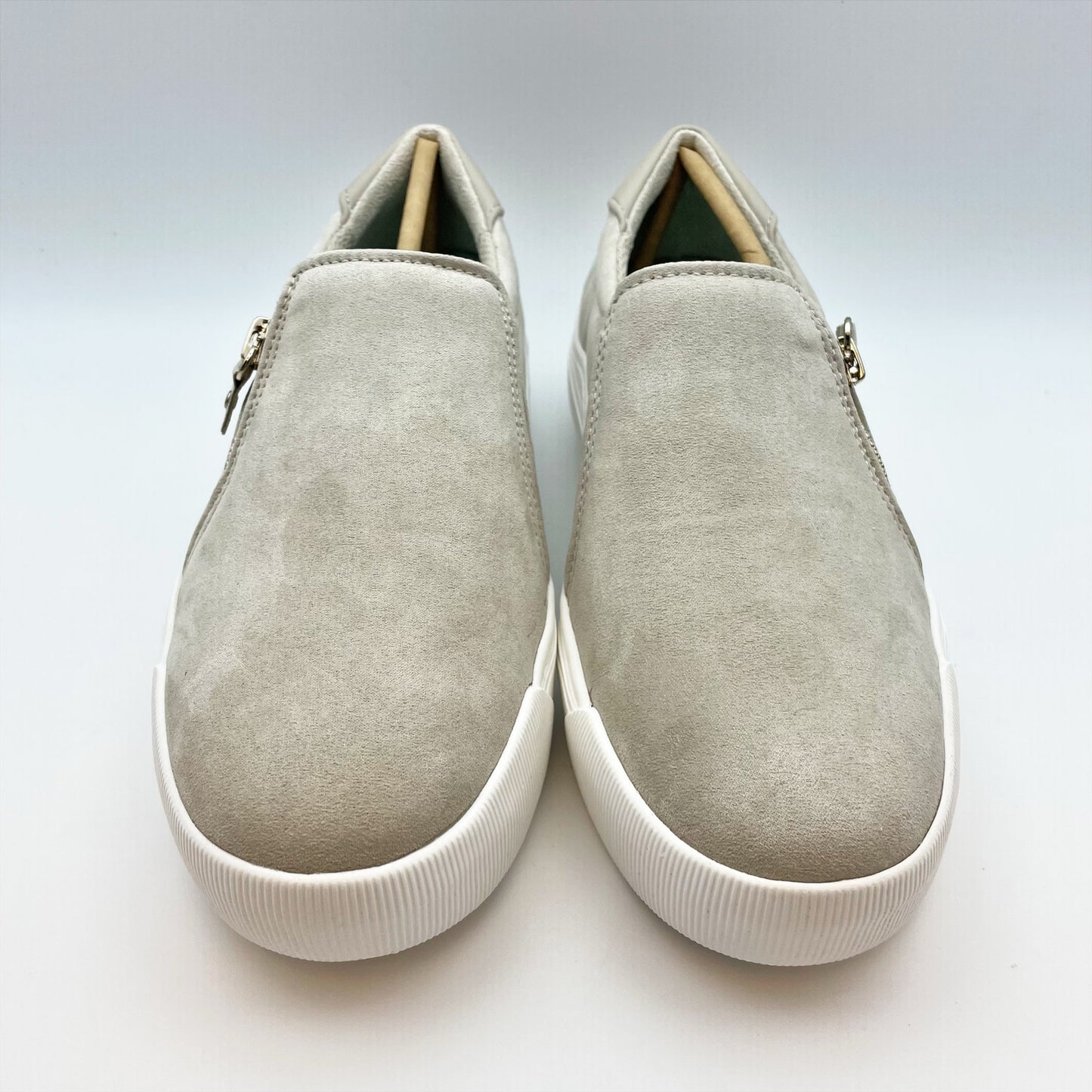 Dr. Scholl's Women's Time Off Now Slip On Sneaker Size 8.5 Taupe Grey NIB