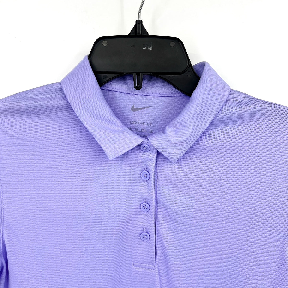 NIKE Women's Dri-FIT Victory Golf Polo Shirt XS Purple Pulse Short Sleeve NWT