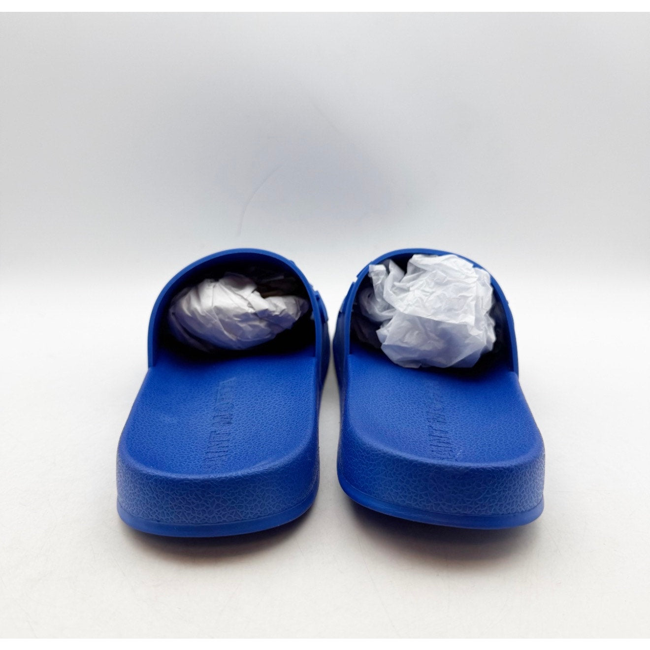 Saint Morta Men's Alameda Pool Slides Size 8 EU 41 Cobalt Blue Rubber NIB