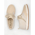 WALK WITH ME COLDWATER CREEK Highlands Sherpa Casual Sneakers 7.5M Cream NIB