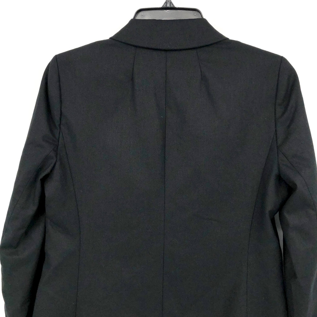 J.Crew Womens One-Button Holland Blazer Size 20 Black Linen-blend AL222 NWT