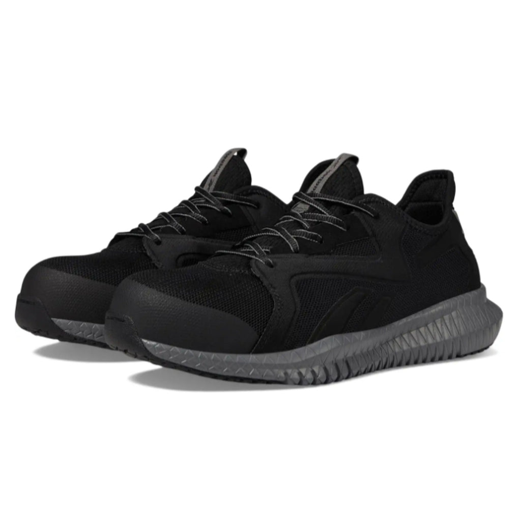 Reebok Work Flexagon 3.0 Work SD Shoes MENS 7.5 WOMENS 9.5 Black Comp Toe NIB
