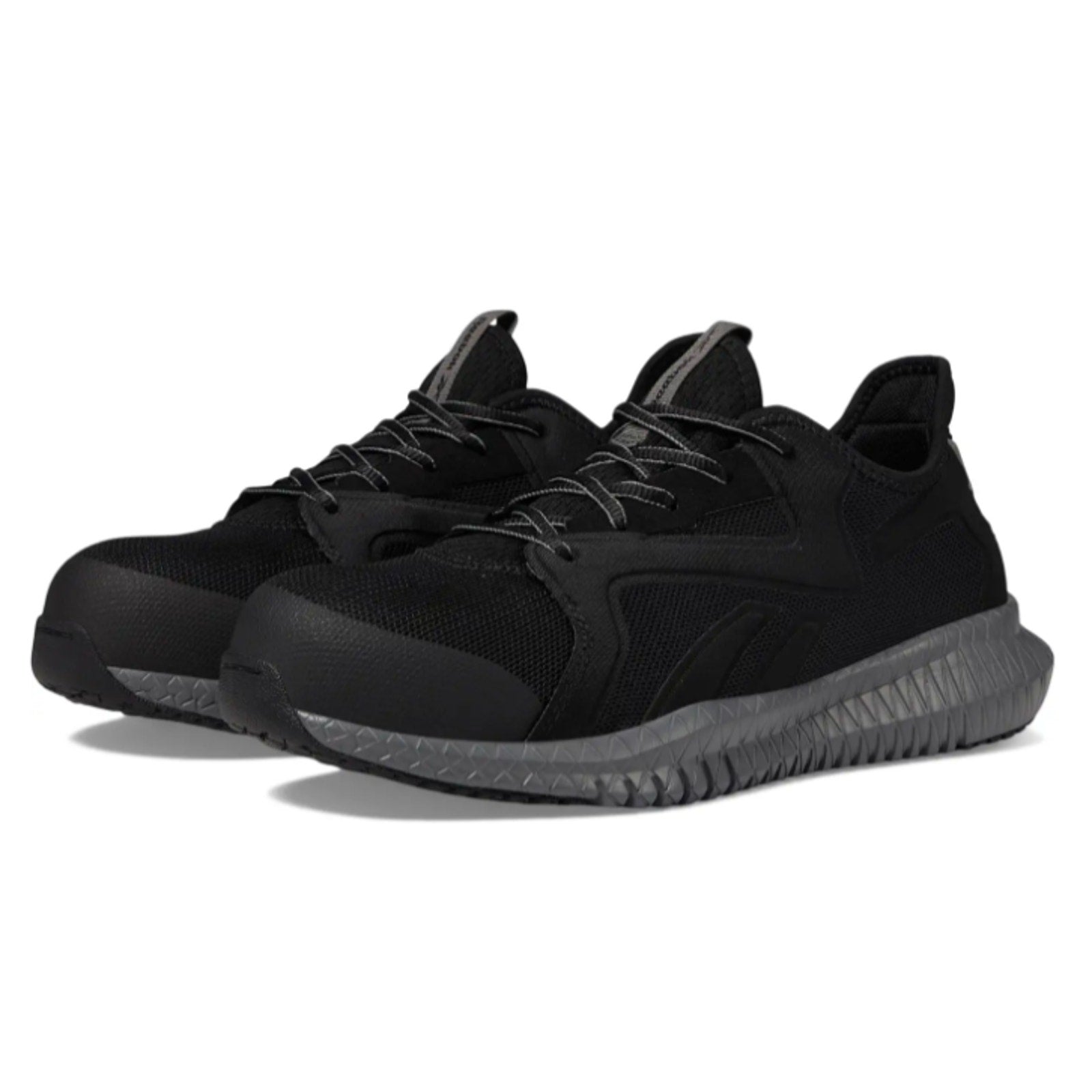 Reebok Work Flexagon 3.0 Work SD Shoes MENS 7.5 WOMENS 9.5 Black Comp Toe NIB