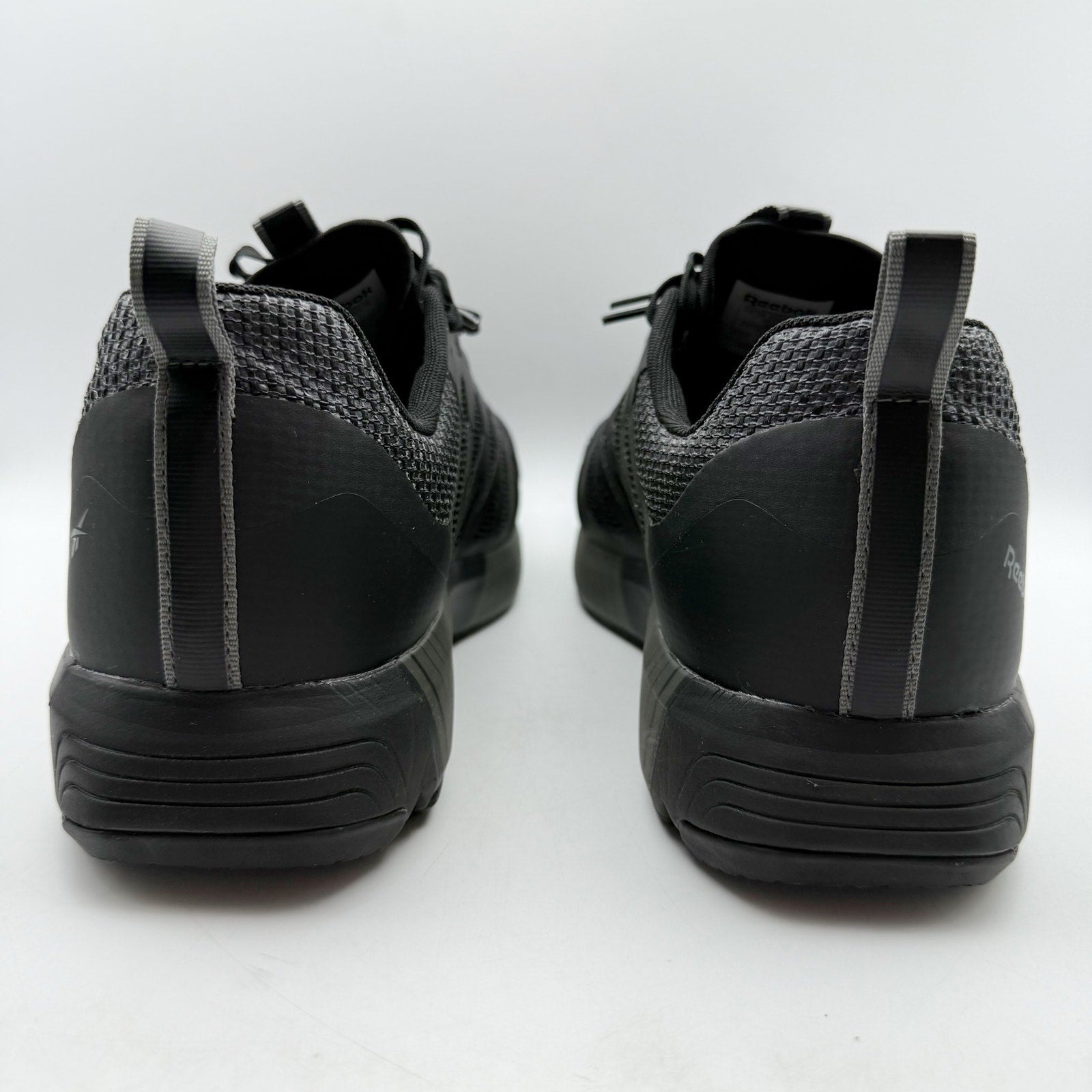 Reebok Work Womens Fusion Flexweave Sneaker 7.5 M Black EH Comp Toe SR NIB