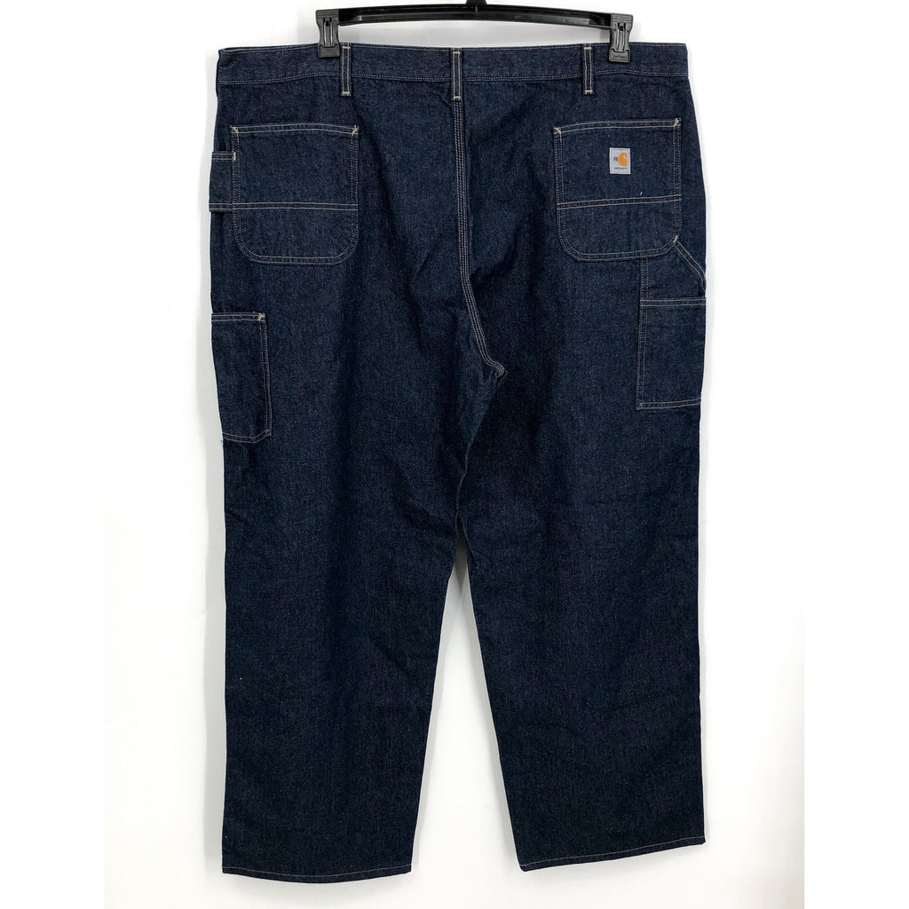CARHARTT Flame-Resistant Signature Denim Dungarees 48x34 Blue Jeans FR13 NWOT