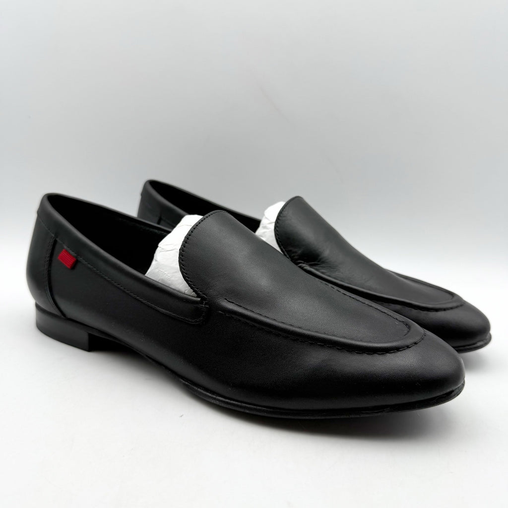 Marc Joseph New York Womens Madison Ave Loafers US 9 M Black Leather NWOB