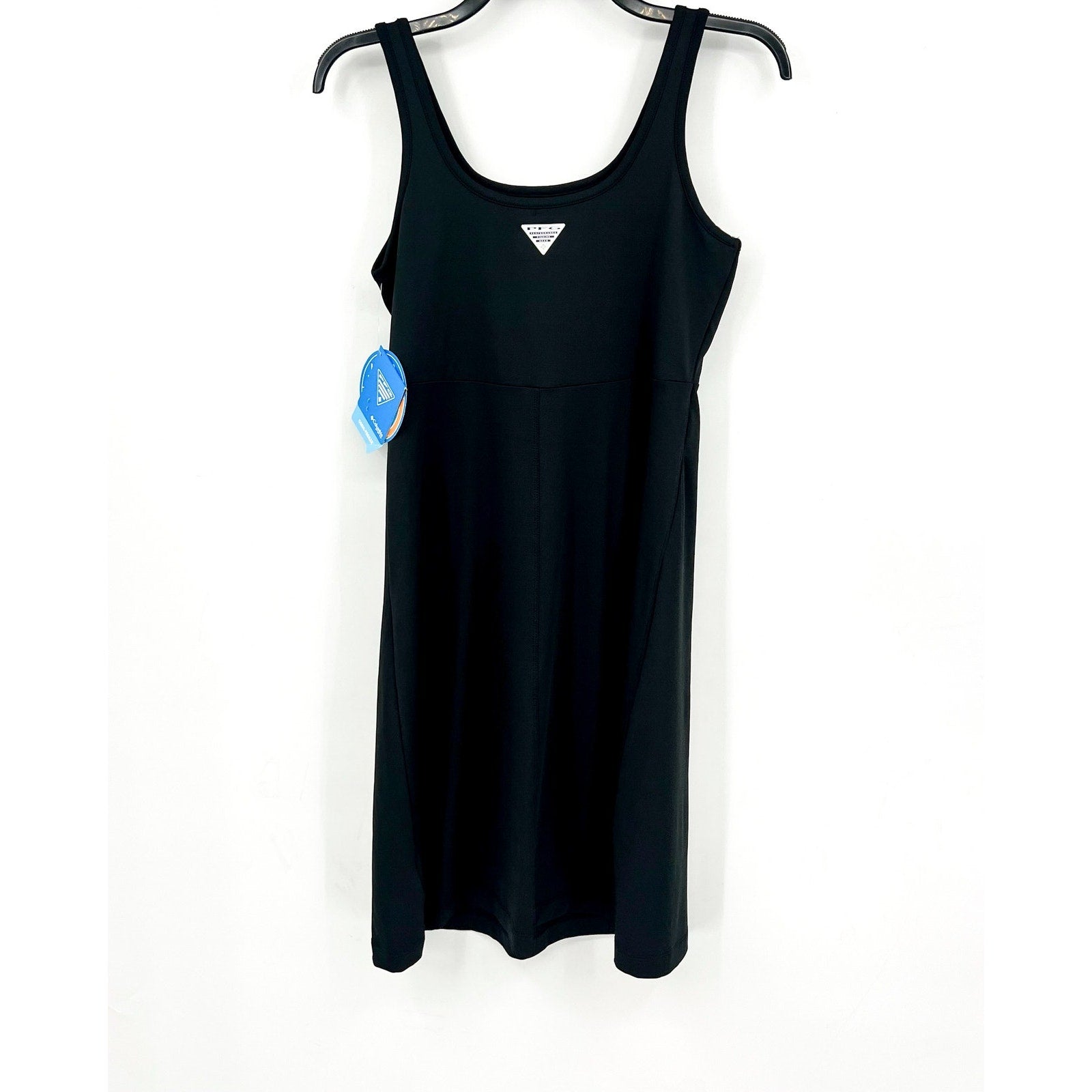 Columbia Womens PFG Freezer III Tank Dress Small Black UPF Performance NWT