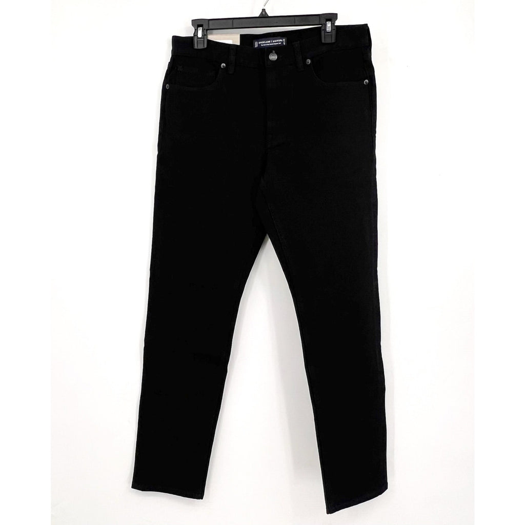 EVERLANE Uniform Men's Slim Jeans 32x30 Black 4-Way Stretch Organic Cotton NWT