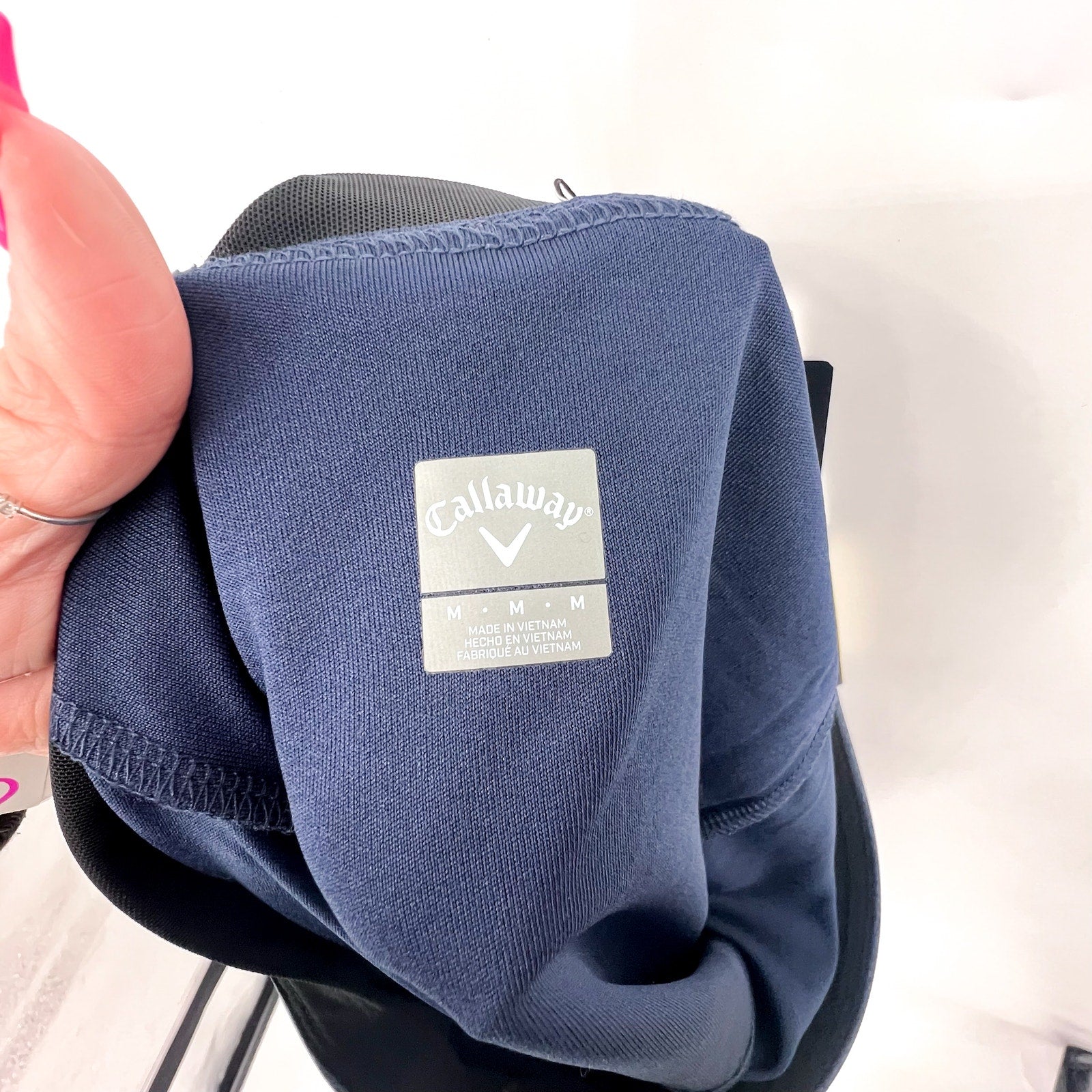 CALLAWAY Womens True Sculpt Skort Medium Blue True Navy Heather UPF 50 NWT
