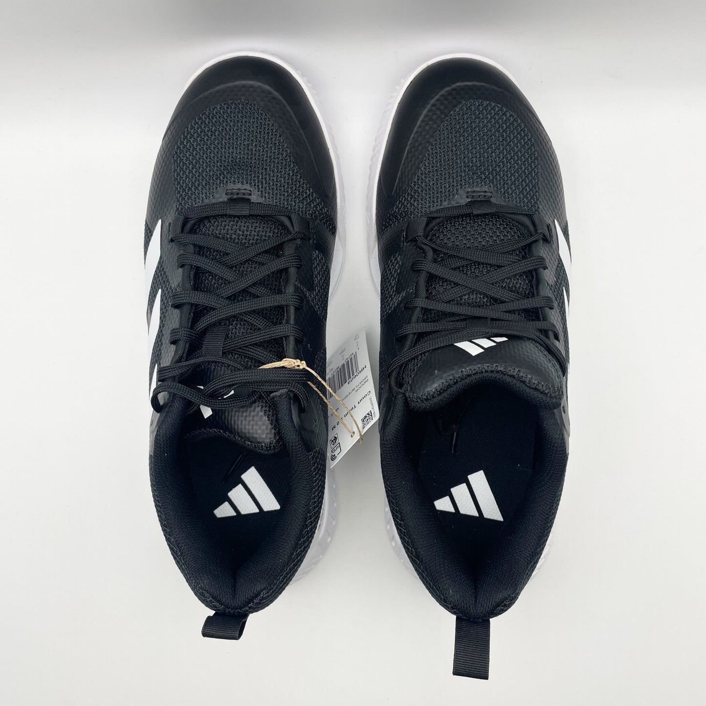 Adidas Mens Court Team Bounce 2.0 Volleyball Sneakers US 7.5 Black Athletic NIB