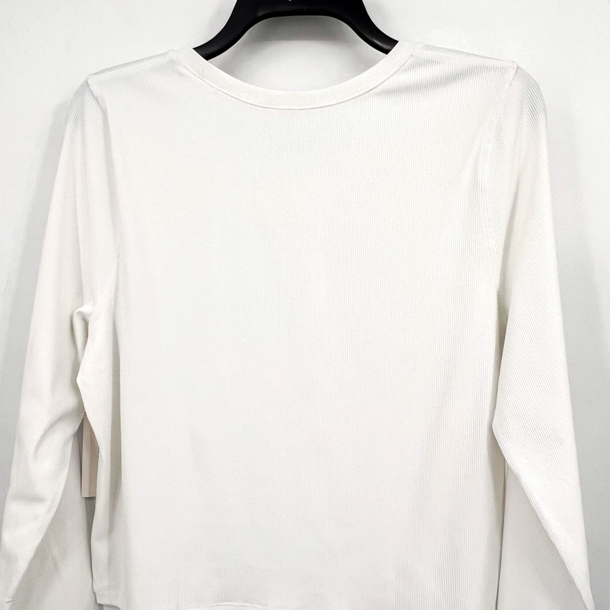OUTDOOR VOICES Women's SuperForm Rib Long Sleeve Tee XXL White NWT