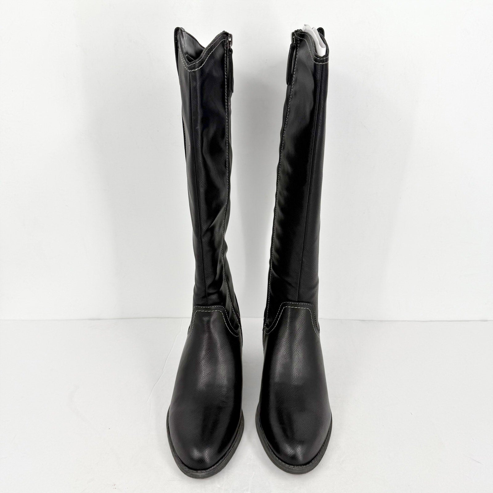 SOUL Naturalizer Womens Zoya Boots US 8 Wide Black Knee High NIB