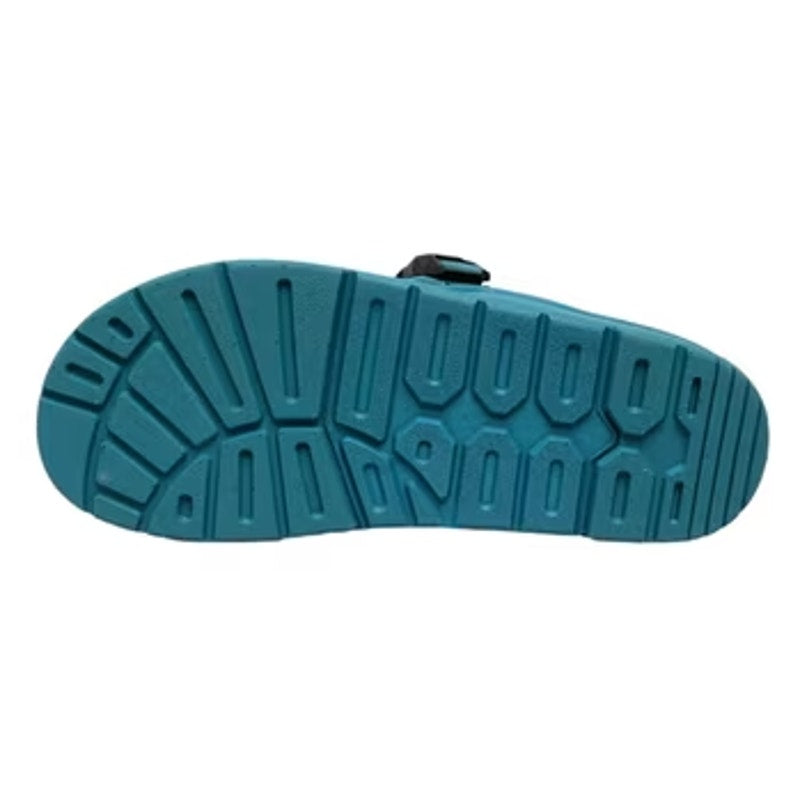 Seichi Mens Yoroi V2 Slide Sandals Size 8 EU 41 Forest Green Blue NIB
