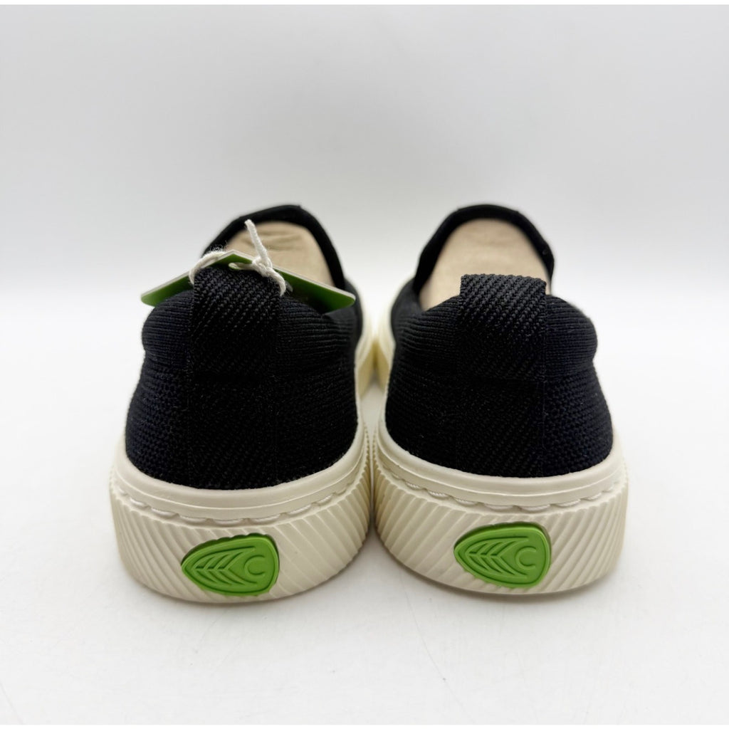 Cariuma IBI Slip On Casual Sneakers Womens 8.5 Black Knit Bamboo NIB
