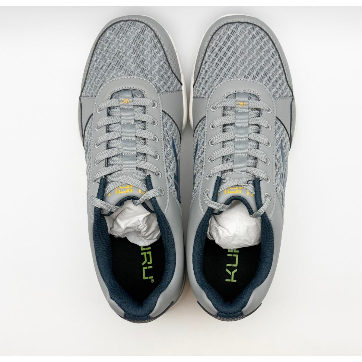 KURU Men's Quantum Athletic Shoes Size 11.5 M EU 45 Fossil Gray Sneakers NWOB