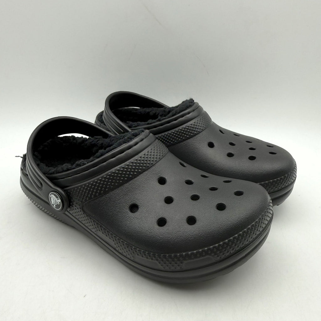 Crocs Kids Classic Lined Clogs C13 EU 30.5 Black Lightweight NWT