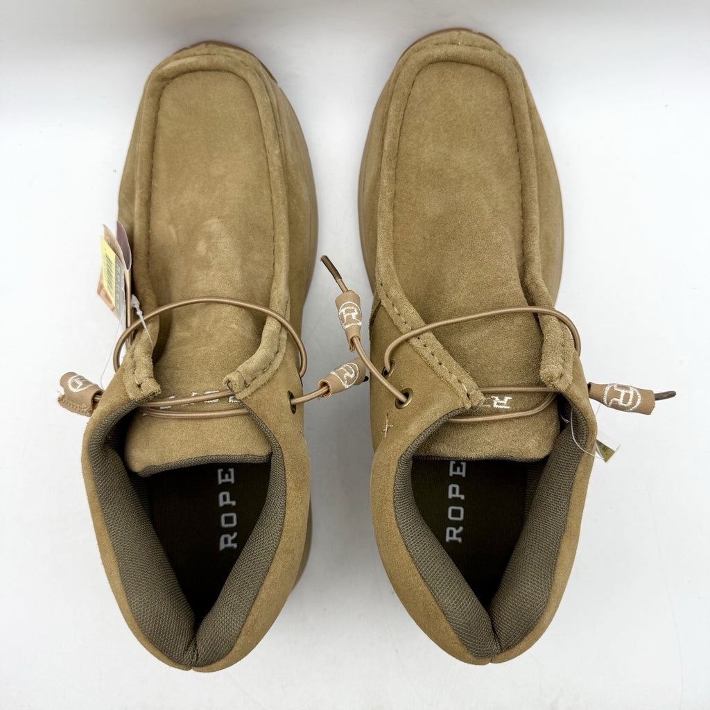Roper Mens Two Eyelet Chukka Boots US 10.5 D EU 43.5 Brown Suede NWT