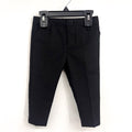 BARDOT Baby Boys Oscar Suit Pants 6-9 Months Jet Black Solid Straight Leg NWT