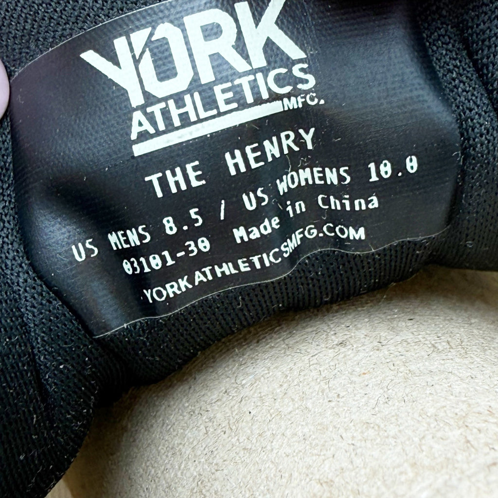YORK Athletics Mens The Henry Runner Athletic Shoes Size 8.5 Bone White NIB