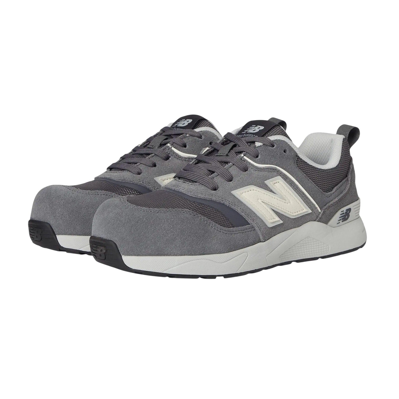 New Balance Mens Elite Lite Work Sneakers 11.5 WIDE 2E Grey White CT SR NWOB