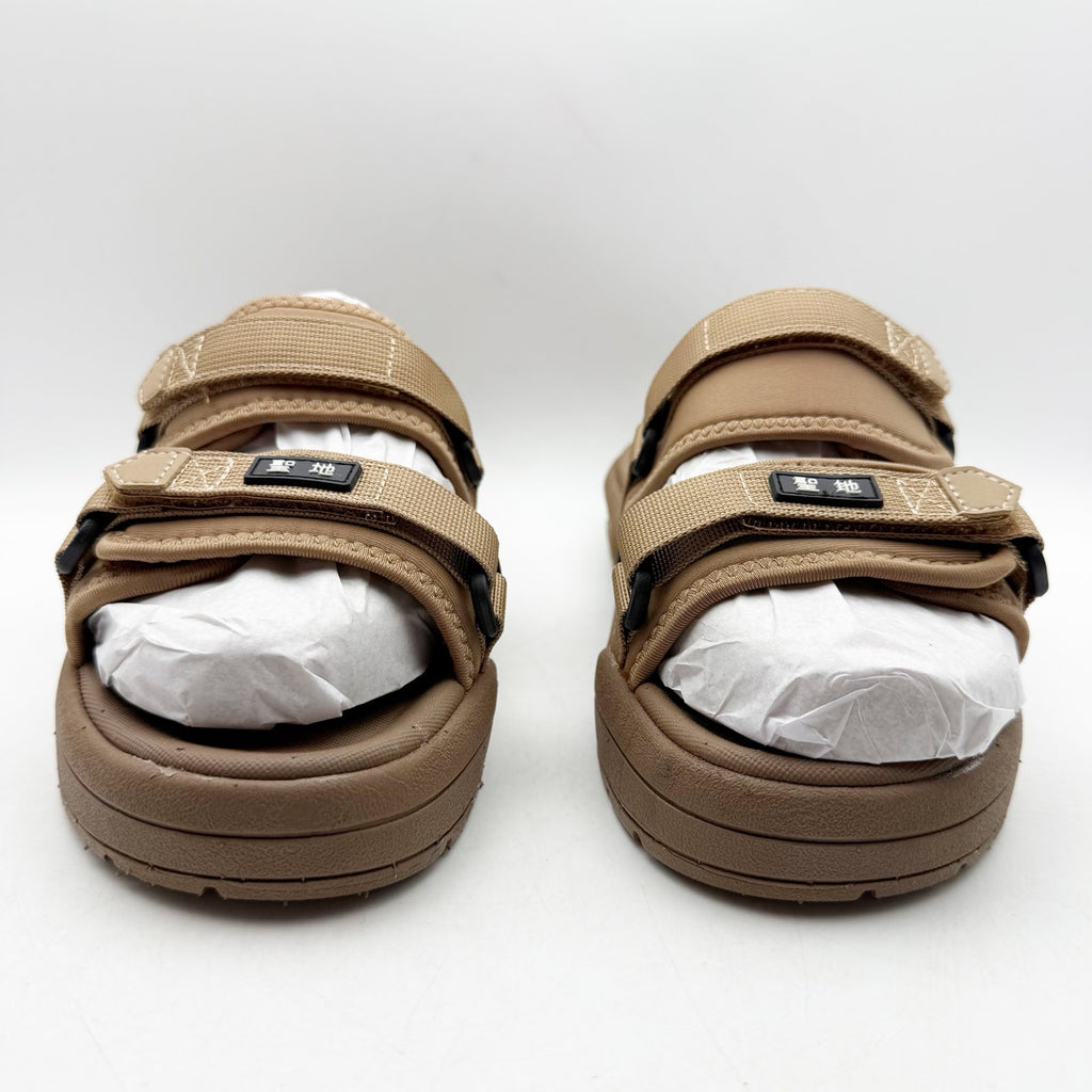 SEICHI Mens Sandoru Ichi Slide Sandals Size 11 EU 44 Mocha Brown NIB
