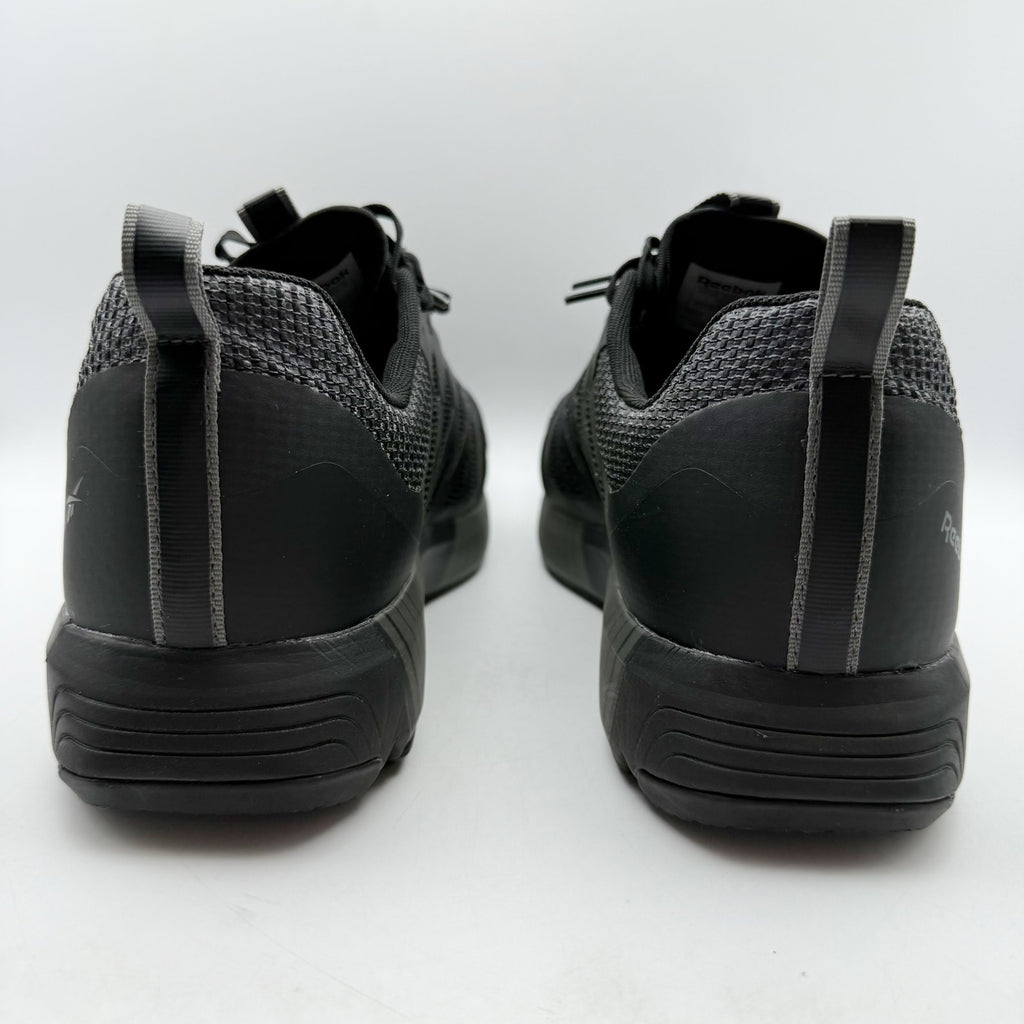 Reebok Work Fusion Flexweave Sneaker WOMENS 9.5 MENS 9.5 Black EH Comp Toe SR NIB