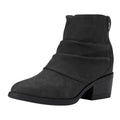 Blowfish Malibu Womens Riley Ankle Bootie US 10 M EU 40.5 Black Vegan Suede NIB