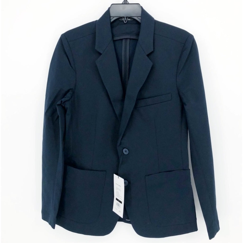 Ministry of Supply Mens Kinetic Blazer XS Navy Blue Two Button Jacket NWT