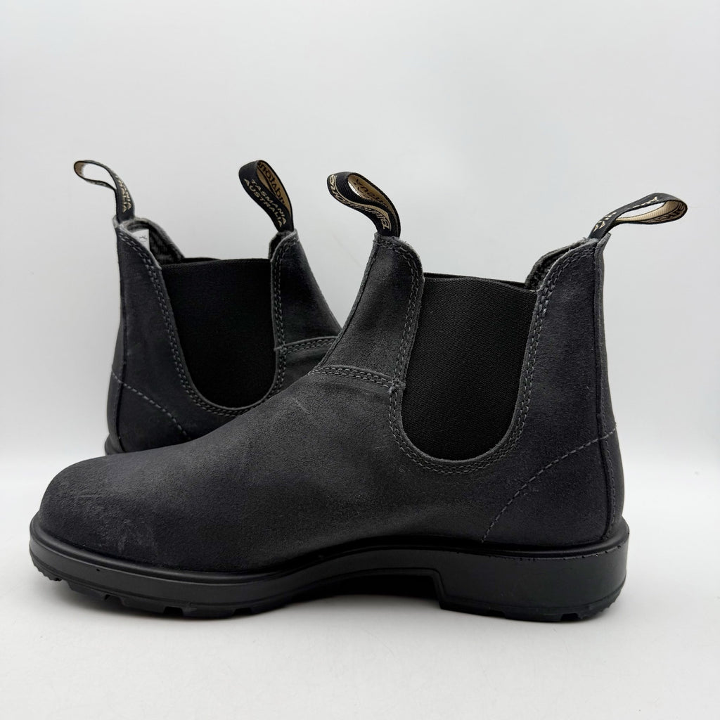 Blundstone Mens 1910 Chelsea Ankle Boots AUS 8 US 9 Grey Suede NIB