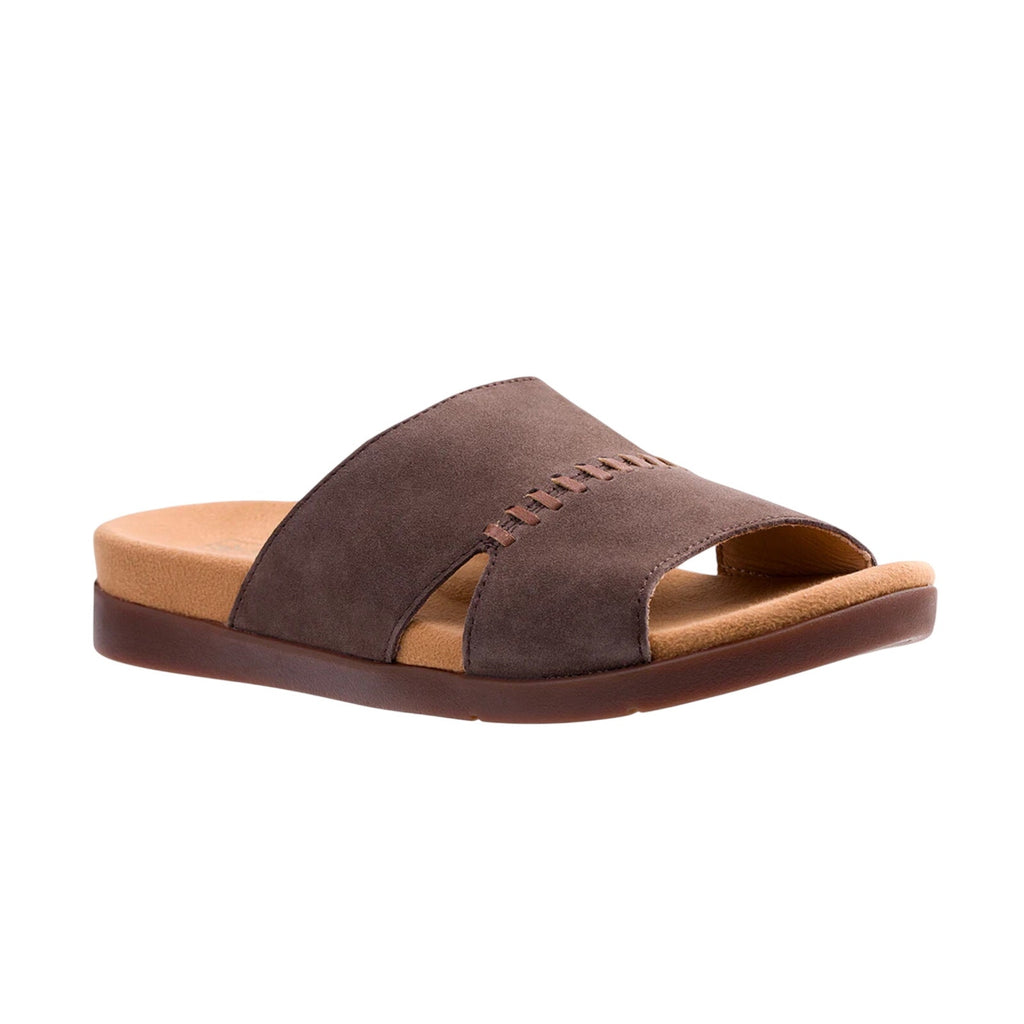 Spenco Women's Twilight Woven Slide Sandals Size 9.5 Brown French Roast NIB