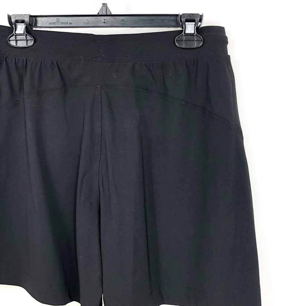 SWEATY BETTY Women's Explorer 5.5" Shorts Size 6 Black Drawcord NWT