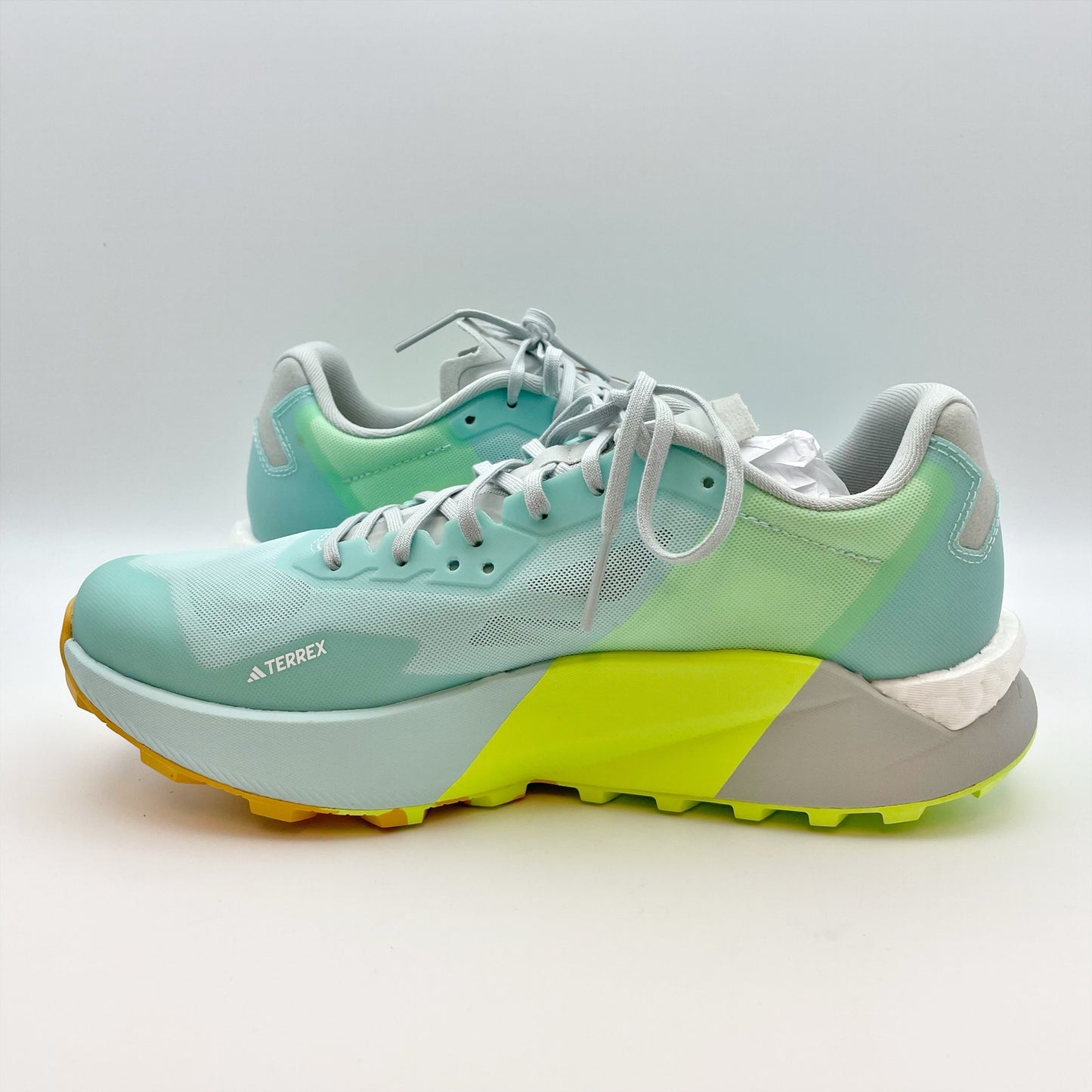 Adidas Womens Terrex Agravic Ultra Trail Running Sneakers US 8 Blue Green NIB