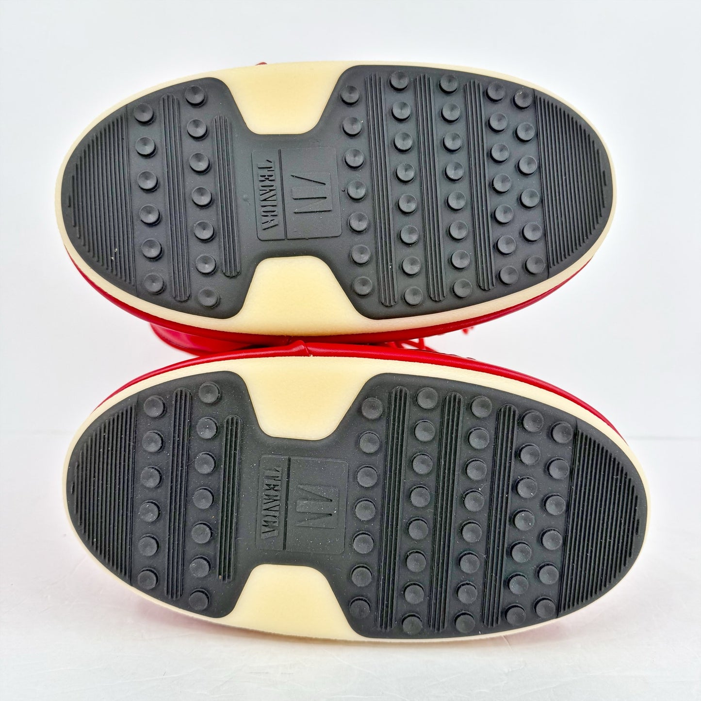 Moon Boot Womens Icon Tall Nylon Snow Boots EU 42/44 US 10-11.5 Red NWOB