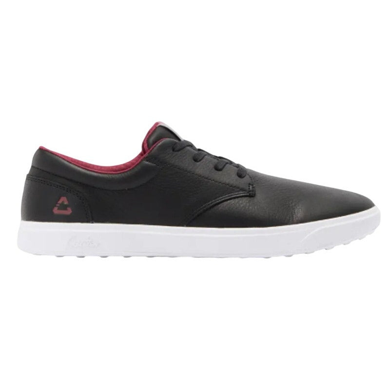 Travis Mathew Mens Wildcard Golf Sneaker US 9.5 EU 42.5 Black Leather