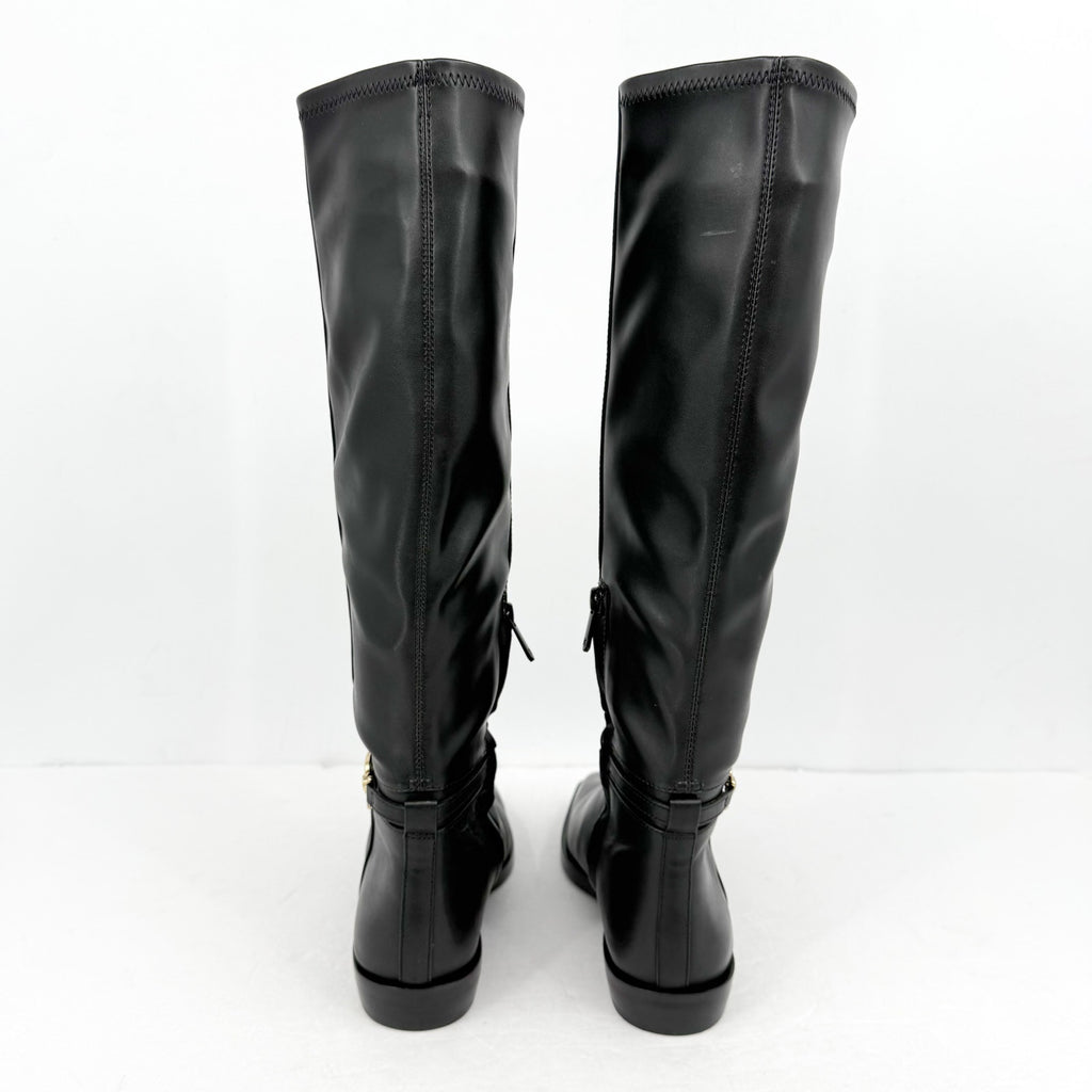 Sam Edelman Womens Clive Knee High Boots US 8 M EU 38.5 Black Leather NIB