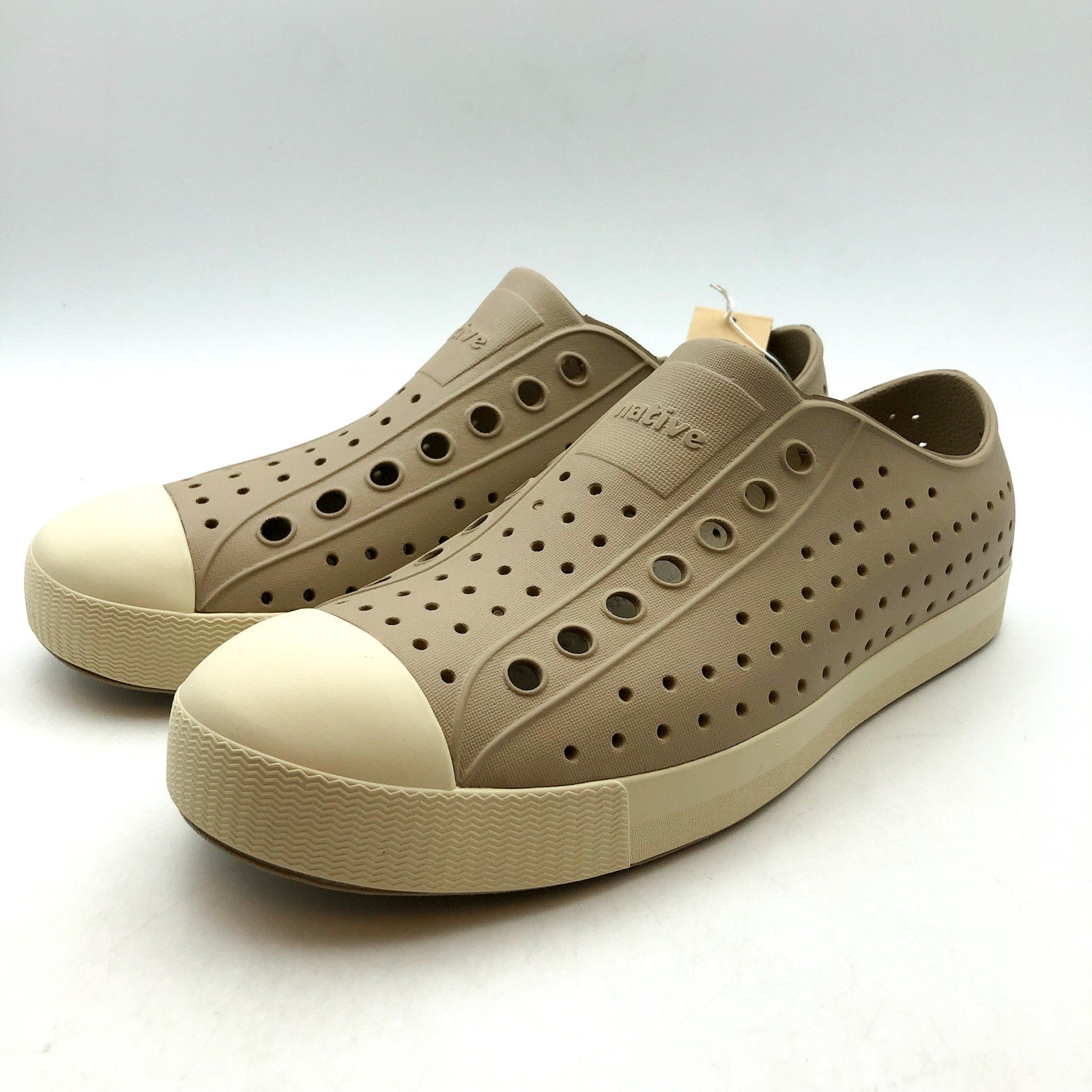 Native Womens Jefferson EVA Slip On Sneaker US 9 M EU 40 Brown Tan Shoes NIB