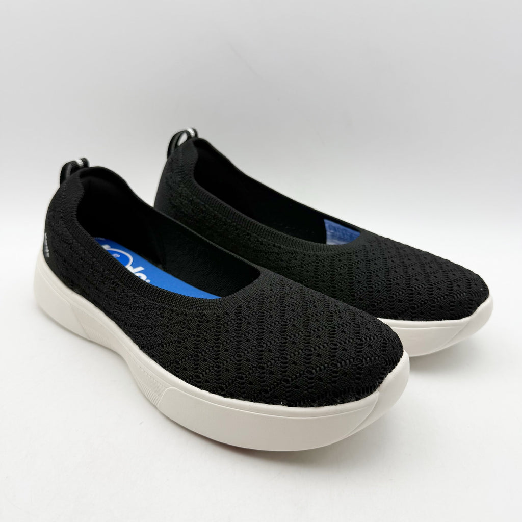 Keds Womens BlissWalk Skimmer Casual Shoes Size 7.5 M EU 38 Black Slip On NIB