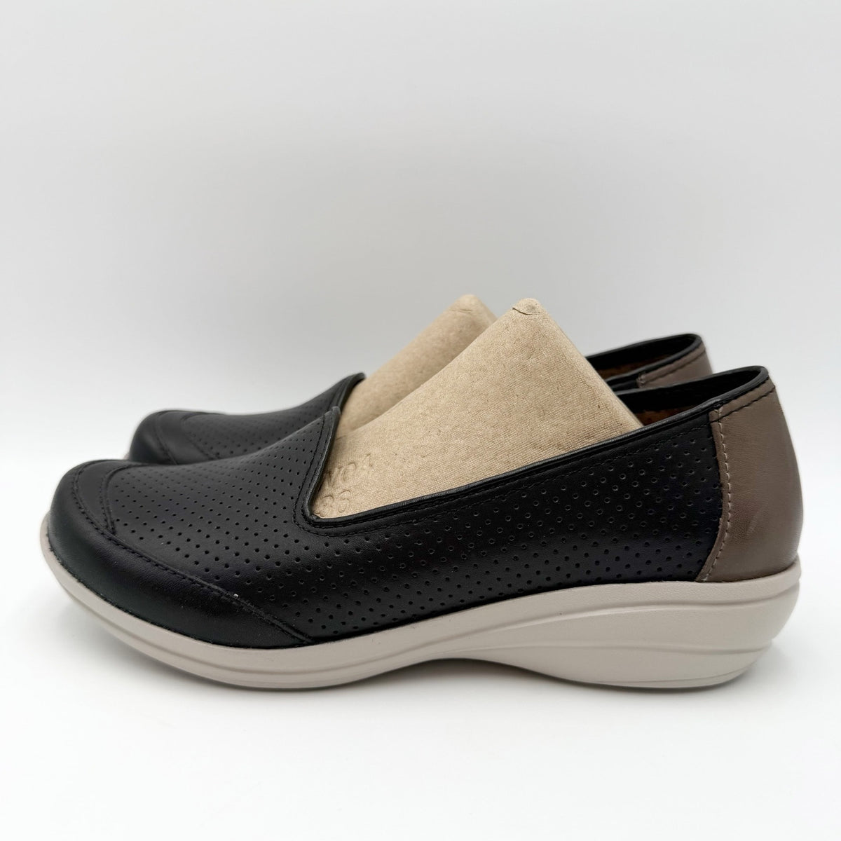 Dansko Womens Marjorie Casual Loafers EU 36 US 5.5-6 Black Leather NIB