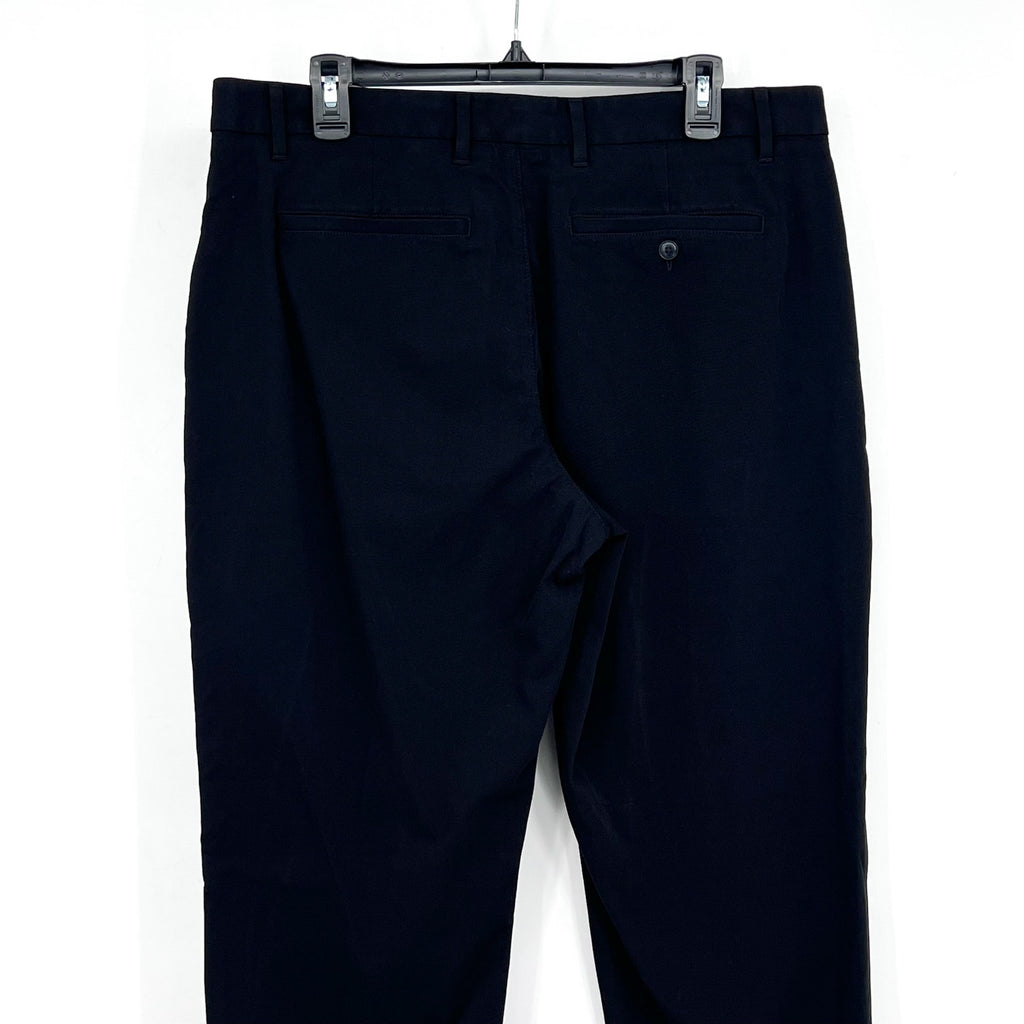 EVERLANE Men's Straight Fit Performance Chino Pants 35x28 Black Uniform NWT