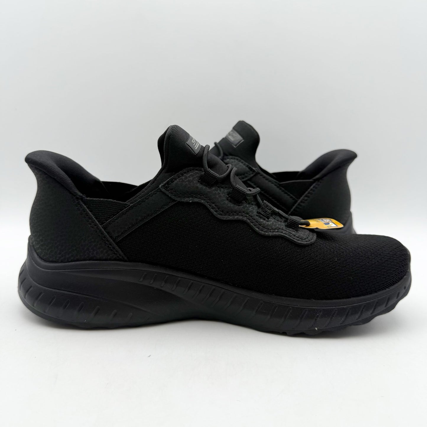 Skechers Bobs Womens Squad Chaos Daily Inspiration Sneakers US 7 Black NIB