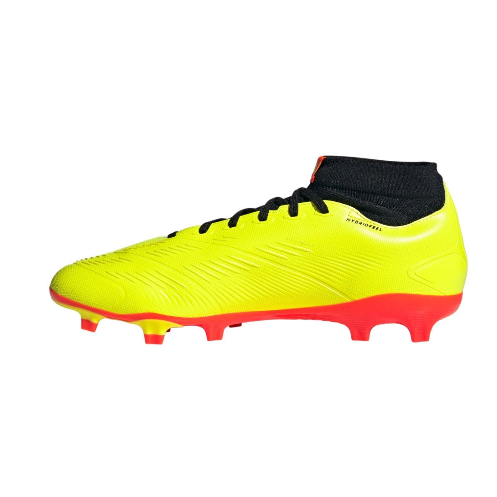 Adidas Men's Predator League Mid Soccer Cleats Size 8 Yellow Black NWOB