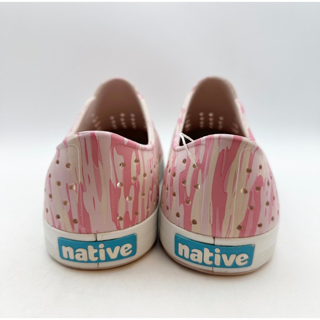 Native Men's Jefferson Slip On Shoes Size 10 Pink White EVA Waterproof NWOB