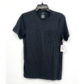ABOUND Men's Faded Stripe Short Sleeve Pocket T-Shirt XXS Grey Crewneck NWT